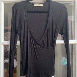 Project Social T/Urban Outfitters Wrap Top